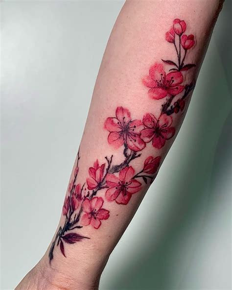 cherry blossom tattoo